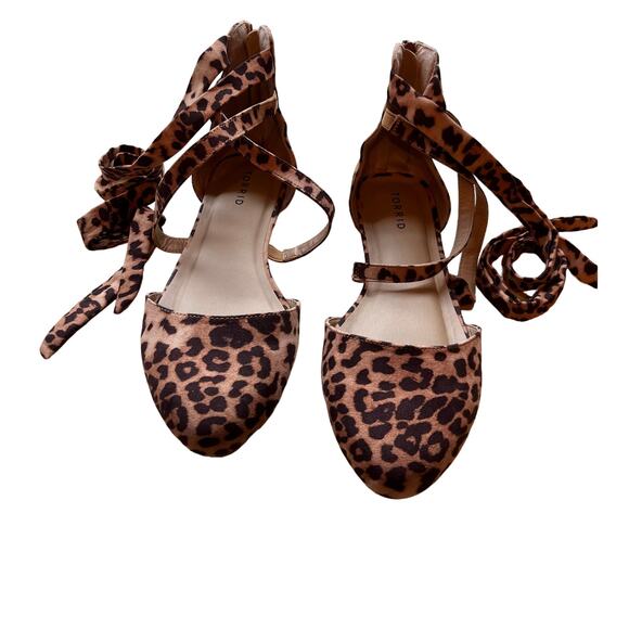 Torrid Leopard Print Flats - Picture 1 of 7